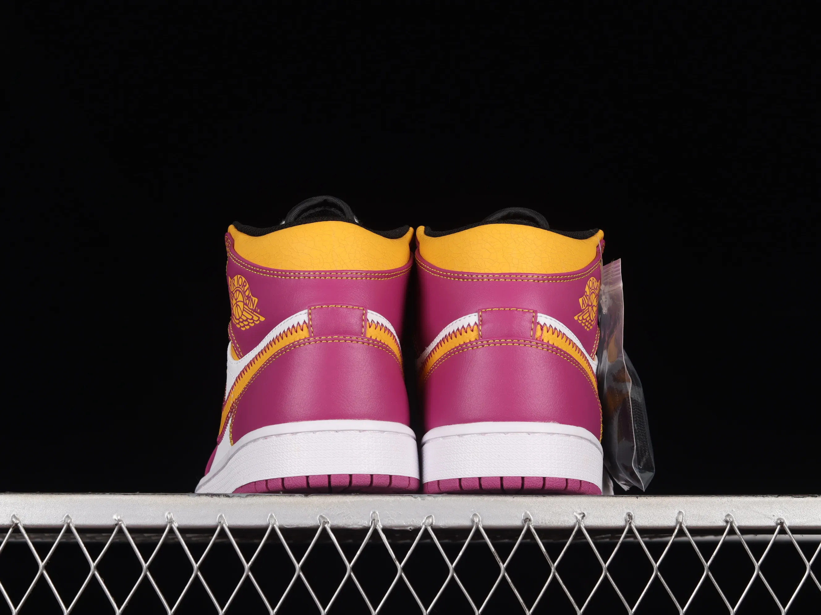 All Categories Air Jordan Jordan Series Basketball Shoes Air Jordan 1 Mid Air Jordan 1 Mid AJ1 Joe 1 Day of the Dead White Yellow Pink Mid Basketball Shoes DC0350-100